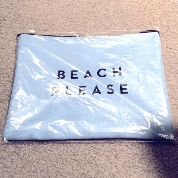 Milly ‘Beach Please’ Blue Water Resistant Bag - Picture 2 of 7